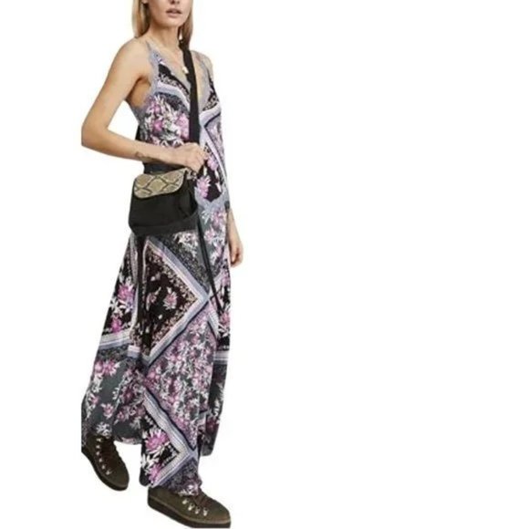 Free People Stevie Floral Lace Trim Dress. XS, S - Picture 1 of 16